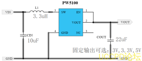 1.2V轉3V芯片，電路圖很少就三箇元件