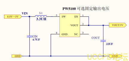 1.5V升3V芯片和电路图，DC-DC升压IC