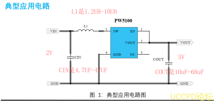 2V转5V输出，2.4V转5V输出，DC-DC同步整流升压电路