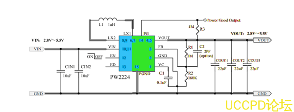 鋰電池陞壓芯片，IC電路圖資料