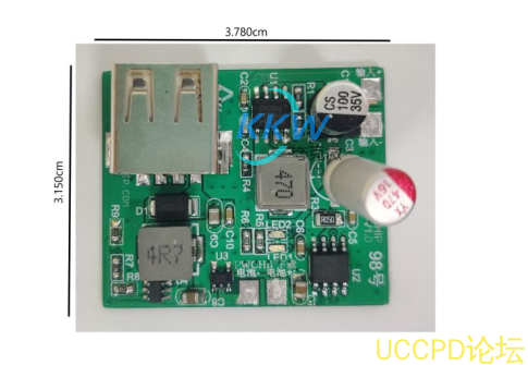 5V-24V 輸入單節鋰電池 1A 充電,放電 5V1A 電源闆