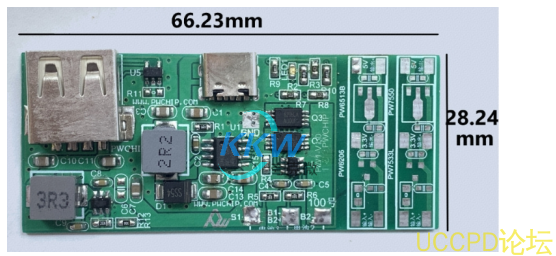 兩節串聯鋰電池充放電闆,5V2A 輸入和輸齣， 輸入抗 36V 保護