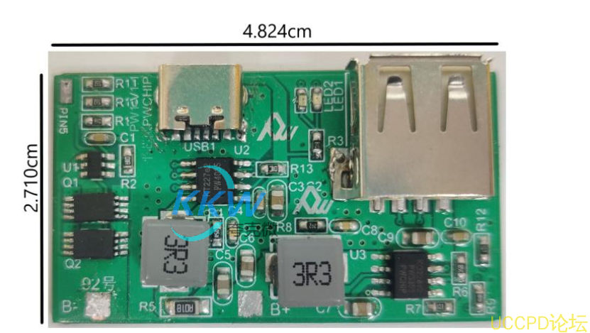 鋰電池充放電闆子適用於 3.7V 的鋰 電池組