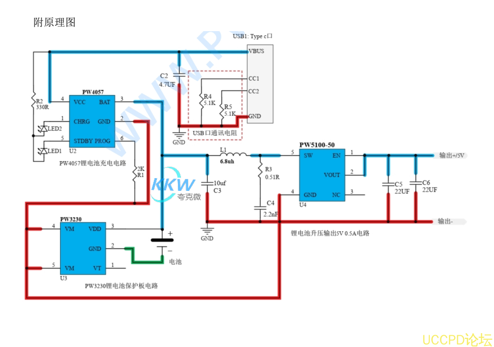 鋰電池充放電用於便捷充電設備等