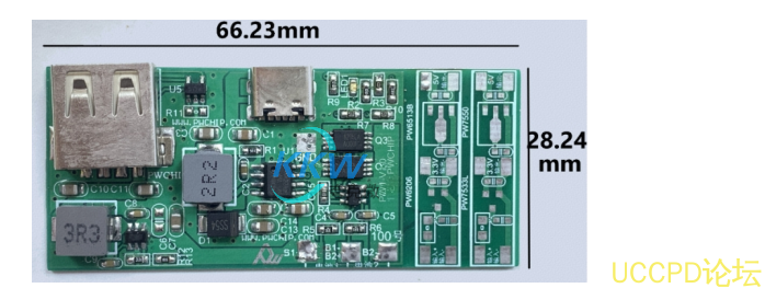 兩節串聯鋰電池充放電闆,5V2A 輸入和輸齣