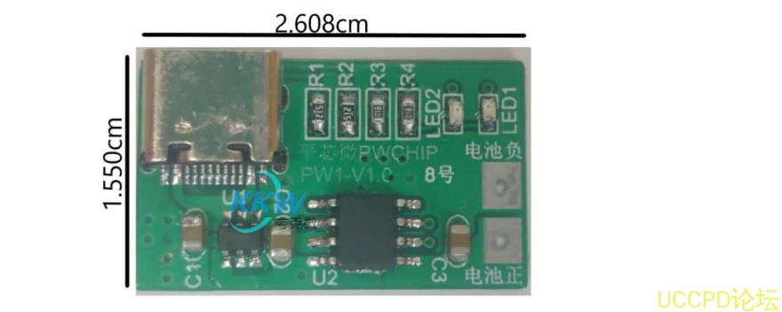 USB 输入带 6.1V 过压关闭，40V 耐压保护，单节锂电池 1A 充电管理板