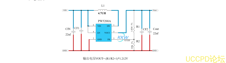 榦電池陞壓 5V，鋰電池陞壓 5V0.5A 電路闆， PW5200A